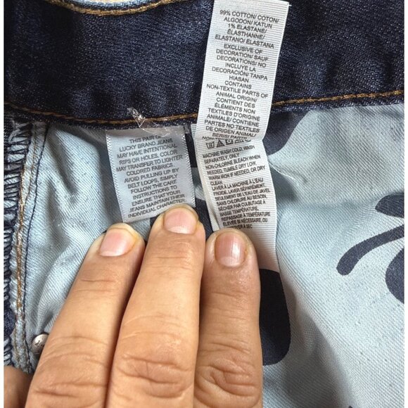 Lucky Brand Men’s Jeans – Regular Fit – Classic Denim – Size: 34 - Picture 5 of 7